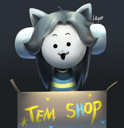 temmie from undertale by korhiper