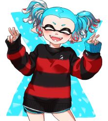 inkling from splatoon (series) by yeneny