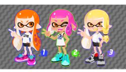 inkling from splatoon (series) by yeneny