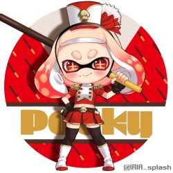 inkling from splatoon (series) by iria (yumeirokingyo)