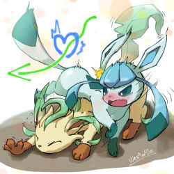 glaceon from pokemon by wasawasa (ikyu bu)