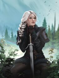 ciri from the witcher (series)