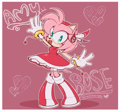 amy rose from sonic (series)