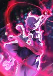 mewtwo from pokemon by vincent graphic art