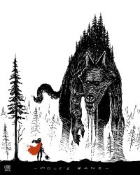 big bad wolf from grimm's fairy tales