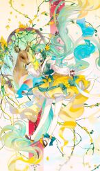 hatsune miku from vocaloid