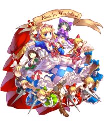 alice margatroid from alice in wonderland