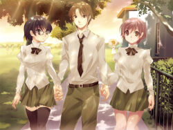hakamichi shizune from katawa shoujo