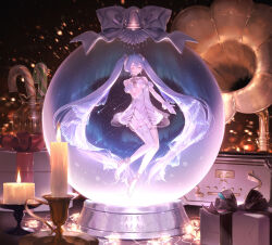 hatsune miku from christmas