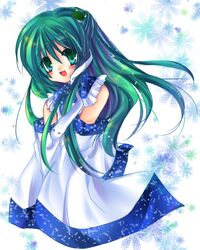 kochiya sanae from touhou by anna (artist)