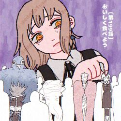 white haired girl (chainsaw man) from chainsaw man