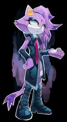 blaze the cat from sonic (series)