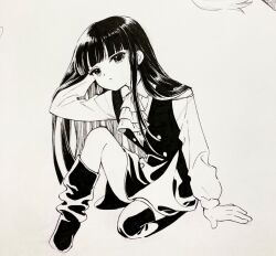 shirakiin ririchiyo from inu x boku ss by no+bi=