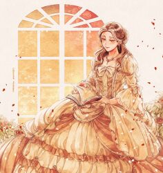 belle (disney) from beauty and the beast by mizala