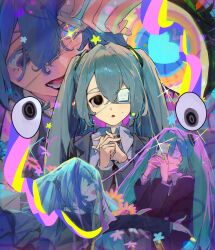 hatsune miku from monitoring (vocaloid)