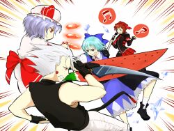 amami haruka from advent cirno