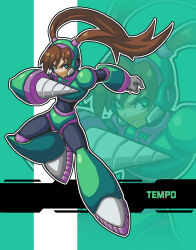 quake woman from mega man (classic) by tennasi19