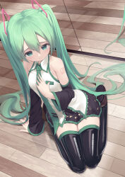 hatsune miku from vocaloid