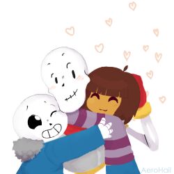frisk (undertale) from undertale by aer0hail
