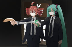 hatsune miku from pulp fiction by tenten (chan4545)