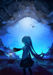 hatsune miku from vocaloid