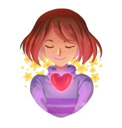 frisk (undertale) from undertale by gummymela