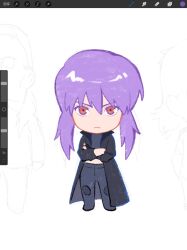 kusanagi motoko from ghost in the shell