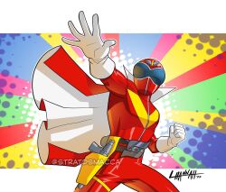 aka ranger from himitsu sentai gorenger