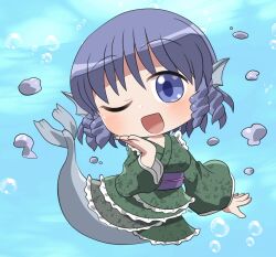 wakasagihime from touhou by rokugou daisuke