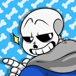 sans (undertale) from undertale by j-demi