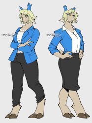carol holiday from deltarune by miz7xf