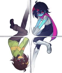 kris (dark world) (deltarune) from deltarune by deltarunelv