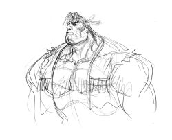 thunder hawk from street fighter by nishimura kinu