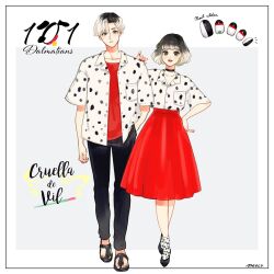 cruella de vil from 101 dalmatians by meecosme