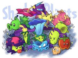 plants vs. zombies fan art