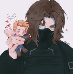 bucky barnes from captain america: the winter soldier