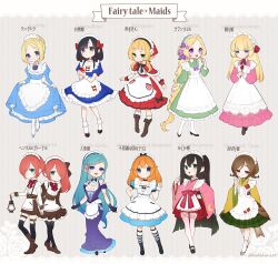 alice (alice in wonderland) from alice's adventures in wonderland