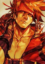 sol badguy from guilty gear by hankuri