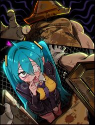 hatsune miku from monitoring (vocaloid) by snegovski