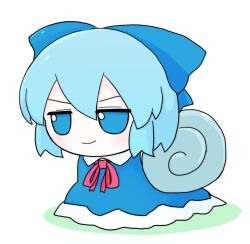cirno from touhou by azuma meri