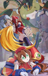 iris (mega man) from mega man (series)
