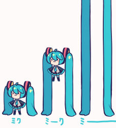hatsune miku from vocaloid by hikusa