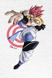 gogeta from dragon ball by beatlo (rodrigo38658978)