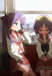 hiiragi kagami from lucky star