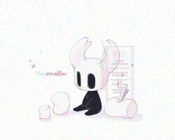 knight (hollow knight) from hollow knight
