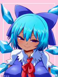 cirno from cookie (touhou)