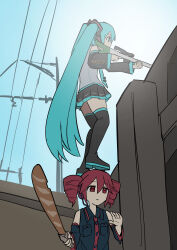 hatsune miku from counter-strike (series) by tenten (chan4545)