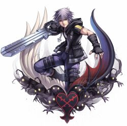 riku (kingdom hearts) from kingdom hearts by hollypolllyy