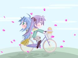 hiiragi kagami from lucky star by moco (axion channel)