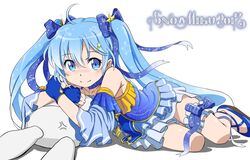 hatsune miku from vocaloid